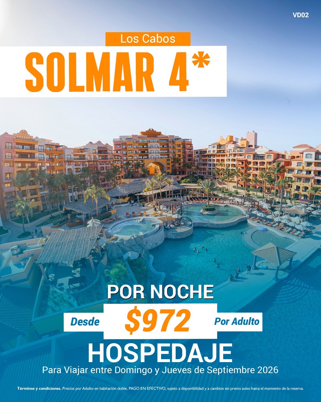 Promoción Los Cabos Solmar 4 estrellas